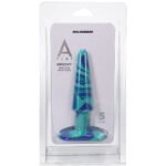A-Play Groovy 5 in. Silicone Anal Plug Ocean