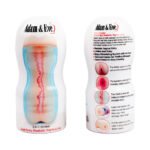 Adam & Eve 2-in-1 Stroker – Vanilla - Image 2