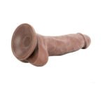 Adam & Eve Adam''s True Feel Brown 7 Inch Dildo - Image 4