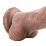 Adam & Eve Adam''s True Feel Brown 7 Inch Dildo - Image 6