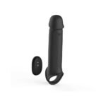 Adam & Eve Adam''s XL Vibrating Extension Silicone with Remote Control - Image 4