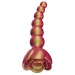 Adam & Eve Beaded Rose Blossom Silicone Anal Vibrator - Image 3