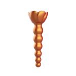 Adam & Eve Beaded Rose Blossom Silicone Anal Vibrator - Image 4