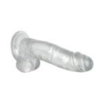 Adam & Eve Crystal Clear 8 in. Dildo - Image 5