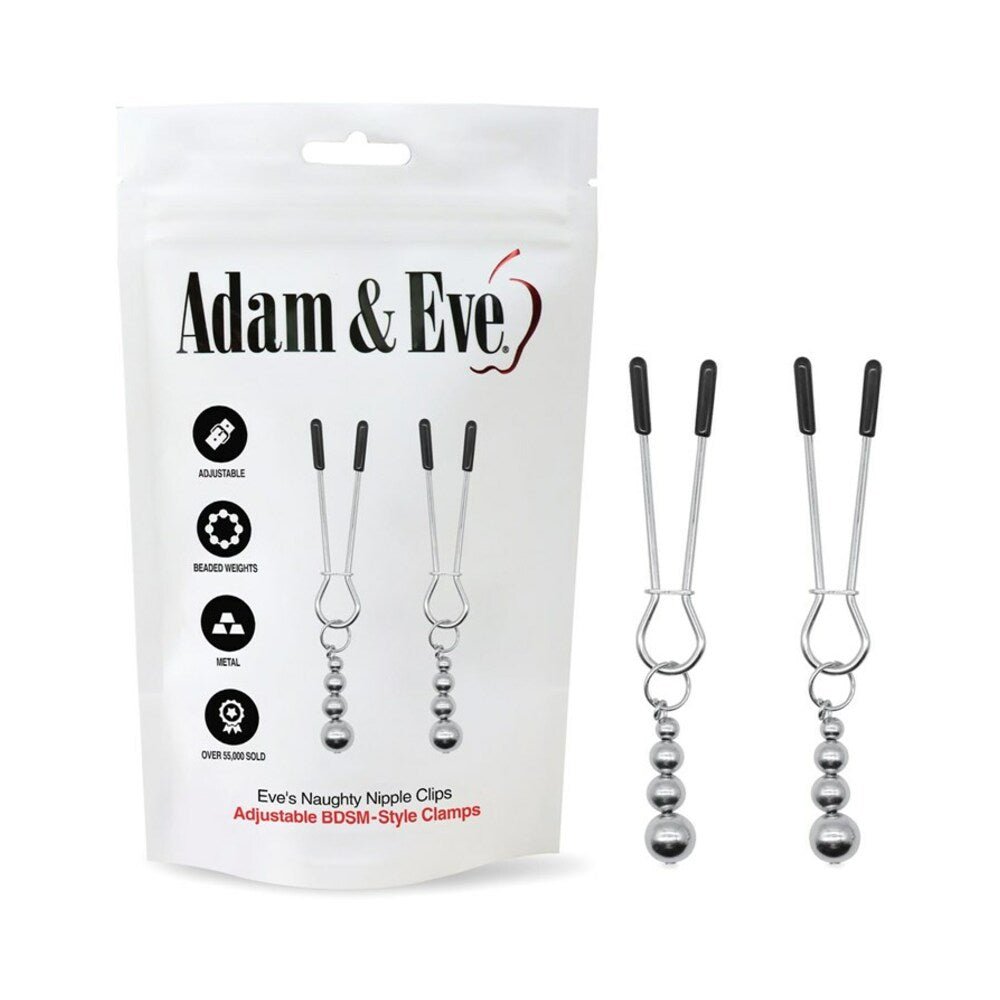 adam-eve-eves-naughty-nipple-clips-bag-packaging Adam & Eve Eve''s Naughty Nipple Clips (Bag Packaging) - Image 1