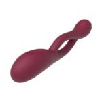 Adam & Eve Infinity Bendable Silicone Vibrator – Wine Red - Image 4