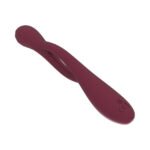 Adam & Eve Infinity Bendable Silicone Vibrator – Wine Red - Image 5