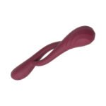 Adam & Eve Infinity Bendable Silicone Vibrator – Wine Red - Image 6