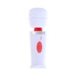 Adam & Eve Mini Magic Massager – White, USB Rechargeable Wand Vibrator - Image 3