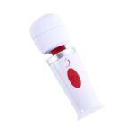 Adam & Eve Mini Magic Massager – White, USB Rechargeable Wand Vibrator - Image 4