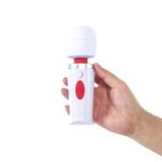 Adam & Eve Mini Magic Massager – White, USB Rechargeable Wand Vibrator - Image 5