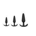 Adam & Eve Naughty Silicone Trainer Kit Black (Bag Packaging) - Image 2