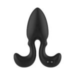 Adam & Eve Omega Rechargeable Vibrating Anal Plug – Black - Image 4