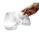 Adam & Eve Peek-A-Booty Clear TPE Masturbator - Image 4