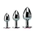 Adam & Eve Pink Gem Anal Plug Set - Image 3