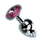 Adam & Eve Pink Gem Anal Plug Small - Image 3