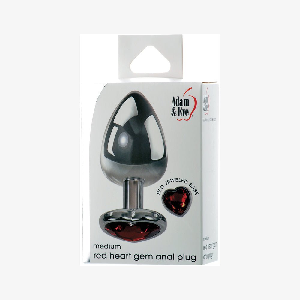 adam-eve-red-hearts-gem-anal-plug-medium Adam & Eve Red Hearts Gem Anal Plug Medium - Image 1