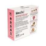 Adam & Eve Rose Gold Pink Heart Anal Plug Training Set - Image 8