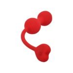 Adam & Eve Sweetheart Kegel Trainer Vibrating Balls with Remote – Red - Image 4