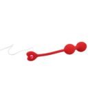 Adam & Eve Sweetheart Kegel Trainer Vibrating Balls with Remote – Red - Image 5