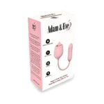 Adam & Eve Thrust & Tickle Rose Rechargeable Dual Stimulator – Light Pink - Image 7