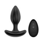 Adam & Eve Vibrating Anal Trainer Set – 3-Piece Black Silicone Anal Plug Set - Image 4