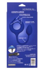 Admiral Plug and Play Weighted Cock Ring - Blue - Image 2