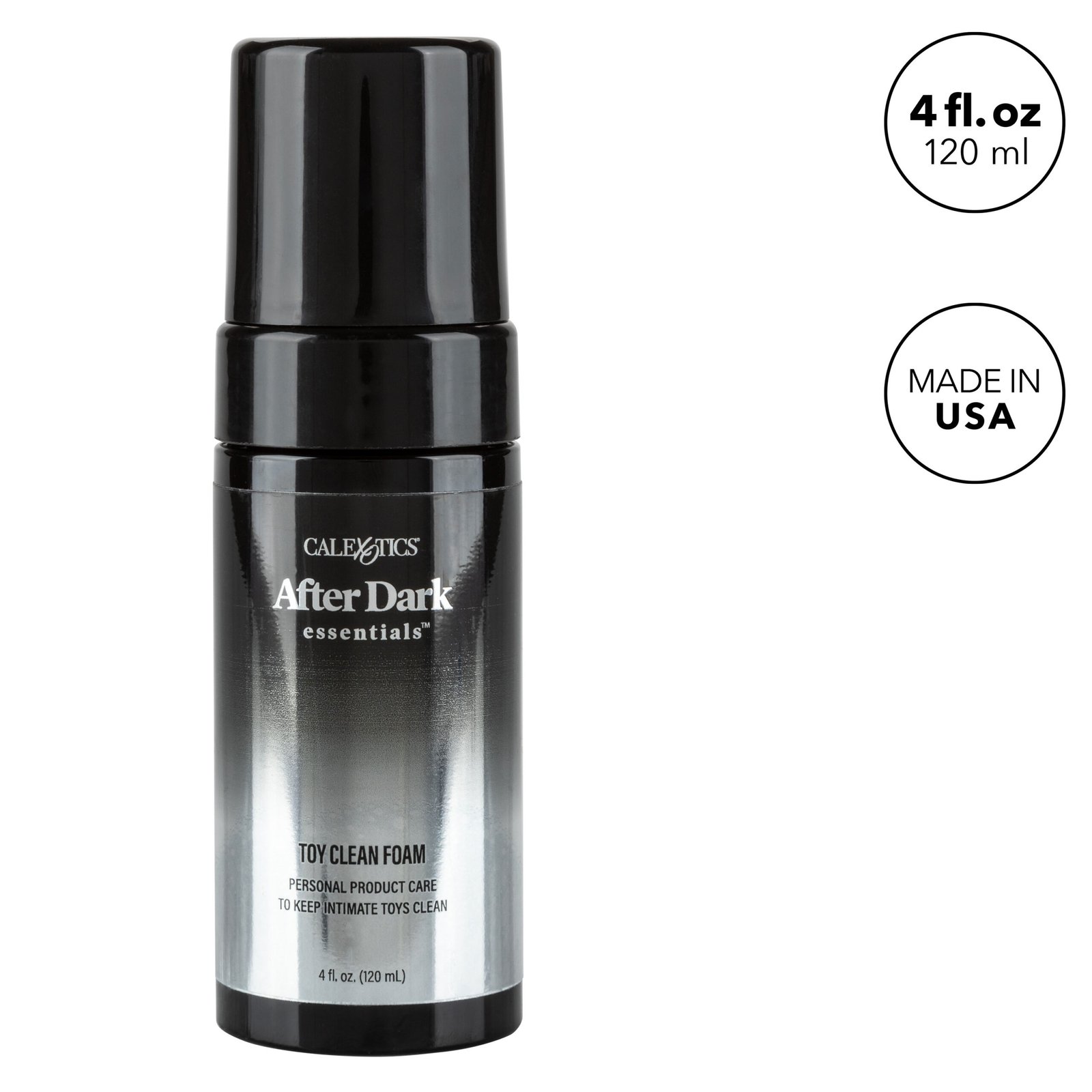 after-dark-essentials-foam-toy-clean-4-fl-oz After Dark Essentials Foam Toy Clean - 4 Fl. Oz. - Image 1