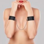 Allure Adore Lust in Love Wrist Cuffs with Connector Chain - Image 2