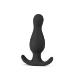 Anal Adventures Platinum - Curve Plug - Black - Image 4