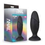 Anal Adventures - Platinum - Silicone Rocket Plug - Black - Image 4