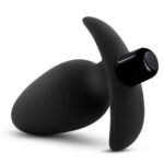 Anal Adventures- Platinum- Silicone Saddle  Plug- Black - Image 5