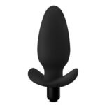 Anal Adventures- Platinum- Silicone Saddle  Plug- Black - Image 6