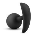 Anal Adventures - Platinum - Silicone Vibra Plug - Black - Image 6