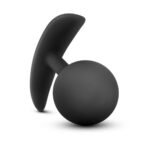 Anal Adventures - Platinum - Silicone Vibra Plug - Black - Image 7