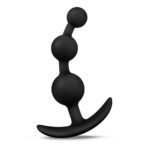 Anal Adventures - Platinum - Small Anal Beads -  Black - Image 3
