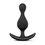 Anal Adventures - Platinum - Wave Plug - Black - Image 2