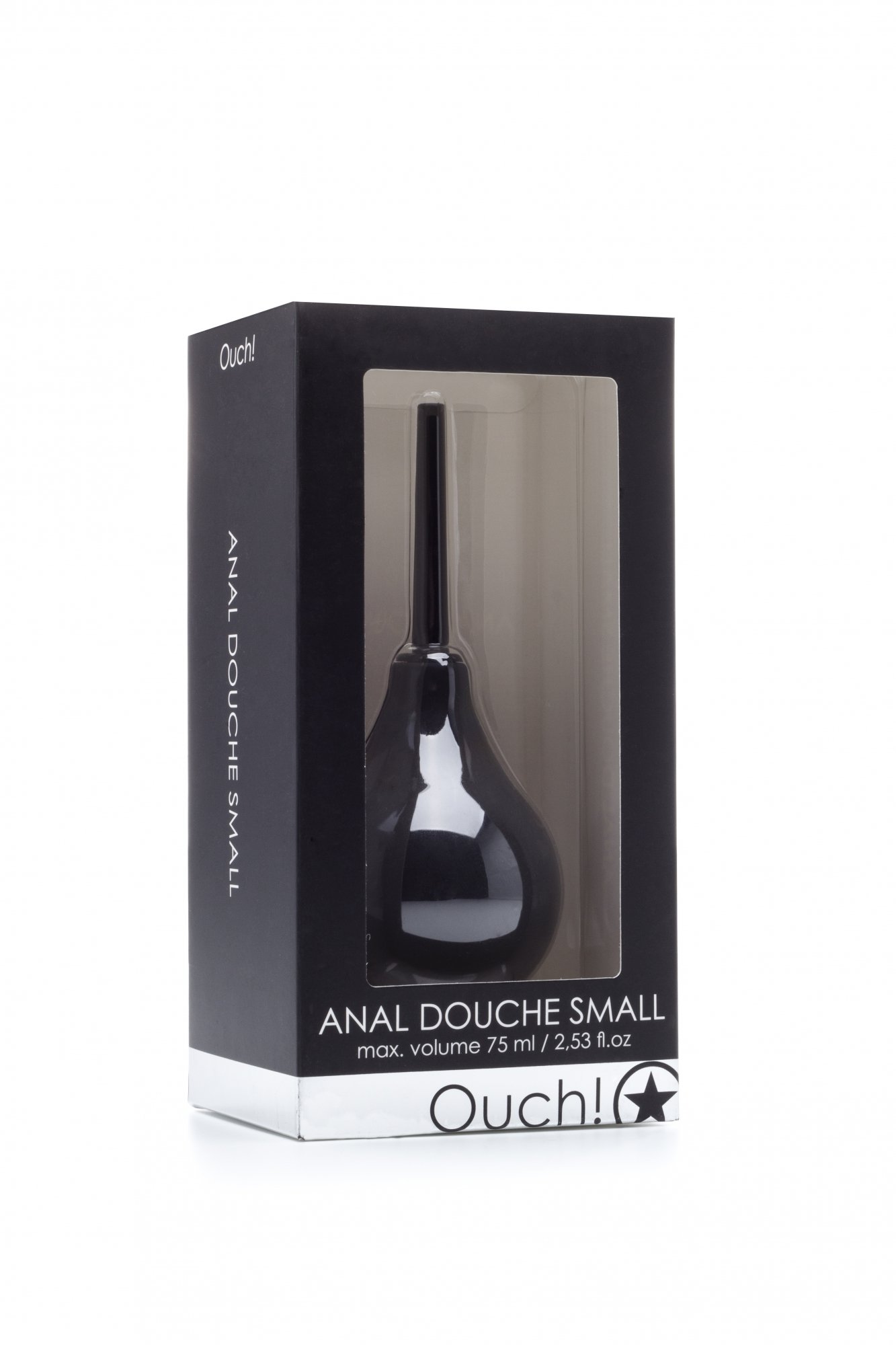 anal-douche-small-black Anal Douche - Small - Black - Image 1