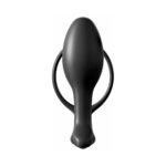 Anal Fantasy Collection Silicone Ass-Gasm Cock Ring Beginner''s Plug Black - Image 7