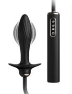 Anal Fantasy Elite Auto-Throb Inflatable Vibrating Plug - Black - Image 2