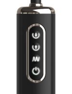 Anal Fantasy Elite Auto-Throb Inflatable Vibrating Plug - Black - Image 3