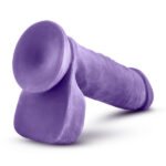 Au Natural - Bold - Hero - 8 Inch Dildo - Purple - Image 5