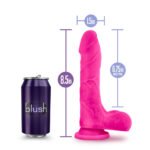 Au Natural - Bold - Thrill - 8.5 Inch Dildo - Pink - Image 5