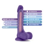 Au Natural - Bold - Thrill - 8.5 Inch Dildo -  Purple - Image 5