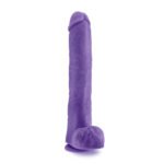Au Naturel - Bold - Daddy - 14 Inch Dildo - Purple - Image 5