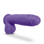 Au Naturel - Bold - Huge - 10 Inch Dildo - Purple - Image 6