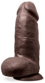 Au Naturel - Chub - 10 Inch Dildo - Chocolate - Image 5