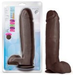 Au Naturel - Huge - 10 Inch Dildo - Chocolate - Image 3