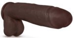Au Naturel - Huge - 10 Inch Dildo - Chocolate - Image 6