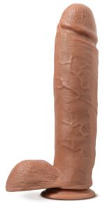 Au Naturel - Huge - 10 Inch Dildo - Mocha - Image 4